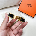 HERMES Clic H 黑金手環 手鐲_4