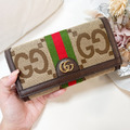 GUCCI jumbo GG 翻蓋長夾_1