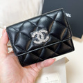 CHANEL 新款鑽釦雙層卡包_1