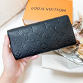 LOUIS VUITTON LV EMILIE 黑壓印長夾_2