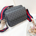 GUCCI 黑老花郵差包