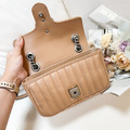 GUCCI GG Marmont 馬夢單肩包 22cm 奶茶色_4