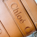 CHLOE Mini Woody 皮革棕_4