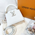 LV Capucines Mini 白_2
