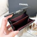 CHANEL CF雙層扣式卡包_2