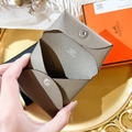 HERMES Bastia 豆乾零錢包 EPSOM 大象灰_1
