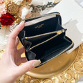 YSL 羊皮ㄇ字零錢包_4