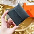 HERMES Bastia 豆乾零錢包 EPSOM 黑