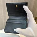 GUCCI 黑色馬夢短夾_1