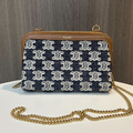 Celine 牛仔貝殼包