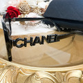 CHANEL 黑鑽LOGO墨鏡 太陽眼鏡_1