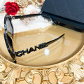 CHANEL 黑鑽LOGO墨鏡 太陽眼鏡_2