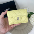 [二手] CHANEL 小雞黃 MINI短夾_1