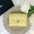 [二手] CHANEL 小雞黃 MINI短夾