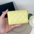 [二手] CHANEL 小雞黃 MINI短夾_4