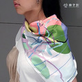 藝術授權《抽象》仿絲絲巾_1