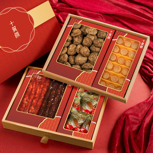 年年豐盛四喜雙層禮盒