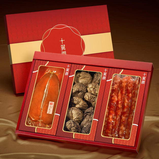 富貴有餘烏魚子臘腸禮盒