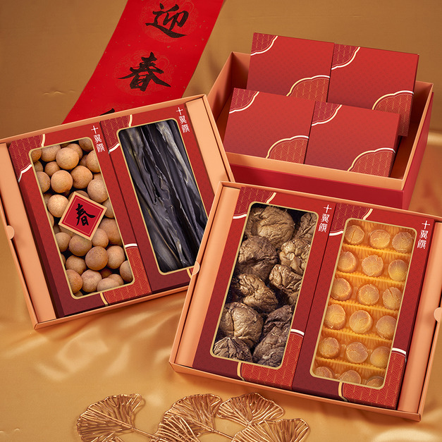 富貴大發干貝香菇八巧禮盒