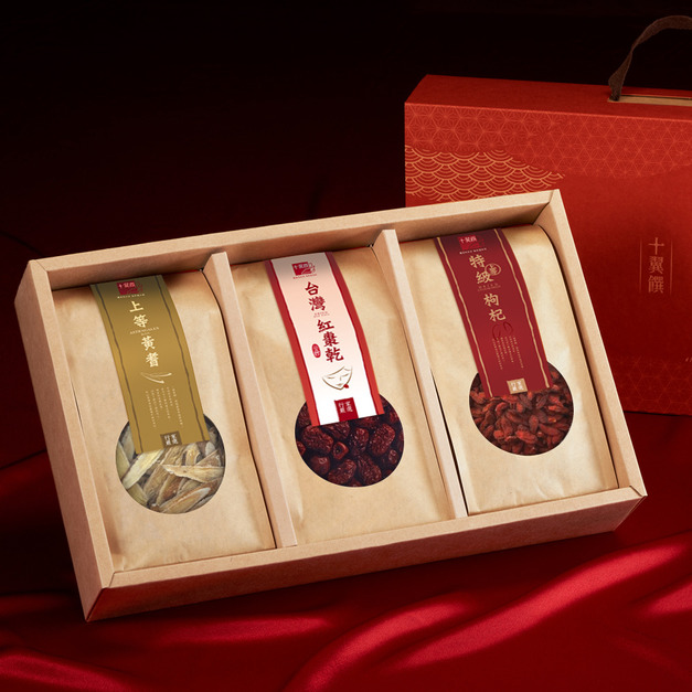 氣旺納福養生元氣禮盒(黃耆枸杞紅棗)