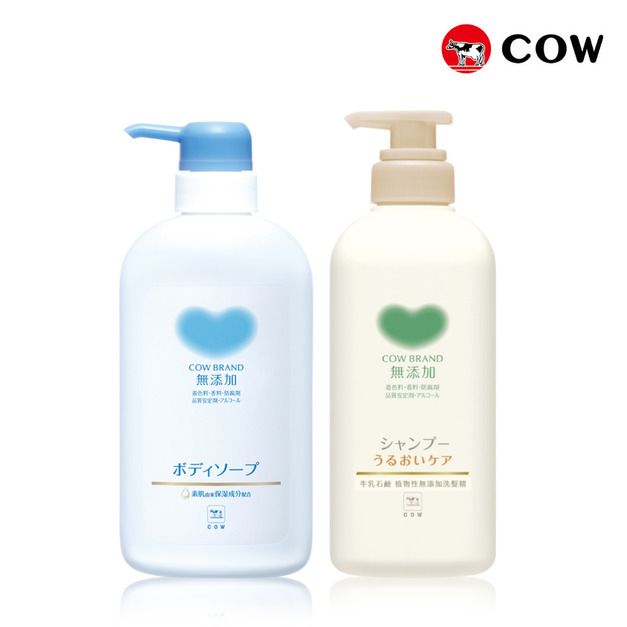 【牛乳石鹼】日本純植物性無添加洗髮精+沐浴乳