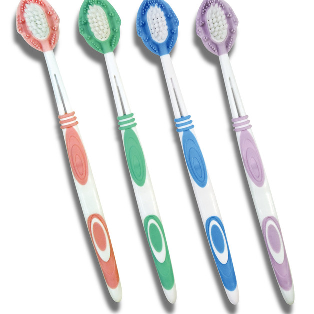 世界初のエイ形歯ブラシ