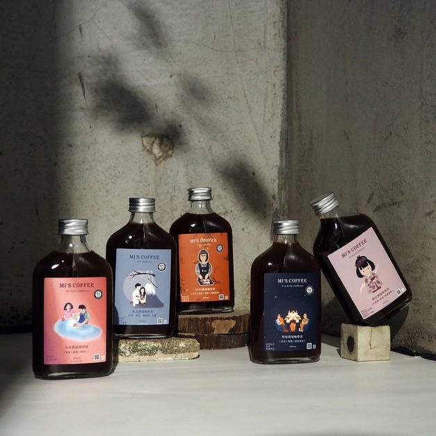 【五彩繽紛】五款獨特風味濃縮 x 200ml (藝妓/唯榕/Kimi/美珠/想念)