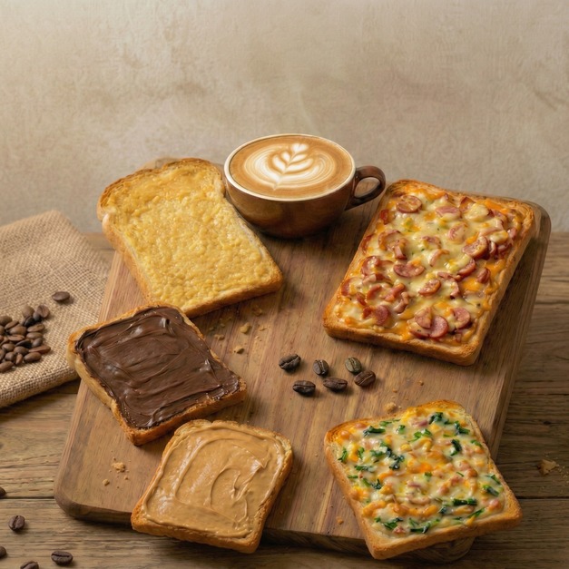 謎思厚片 (奶酥|花生|巧克力|蔥起士|德式香腸)