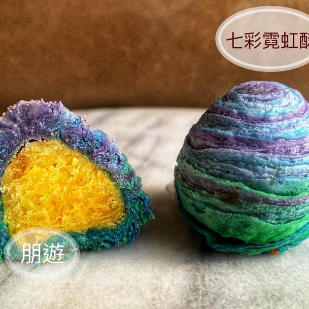 七彩霓虹酥單盒組
