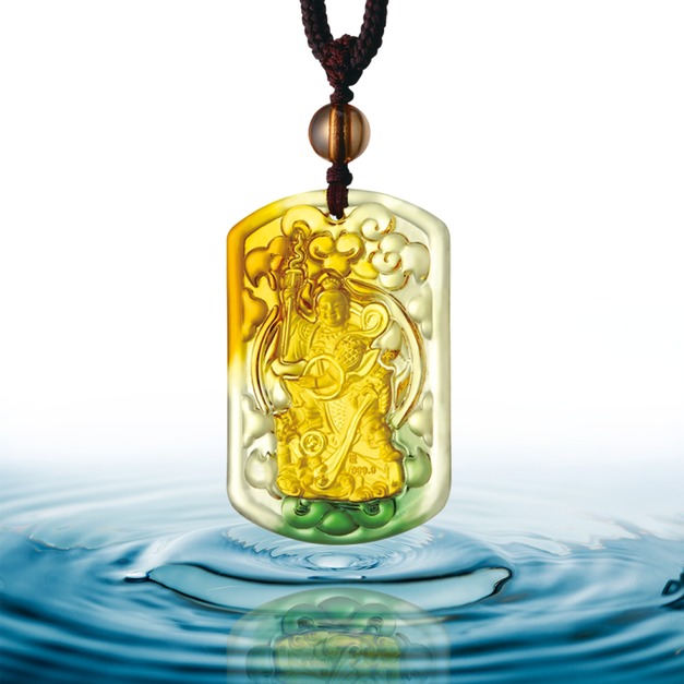 三太子-黃金琉璃項鍊