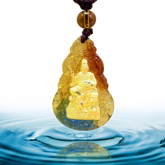 濟公-黃金琉璃項鍊