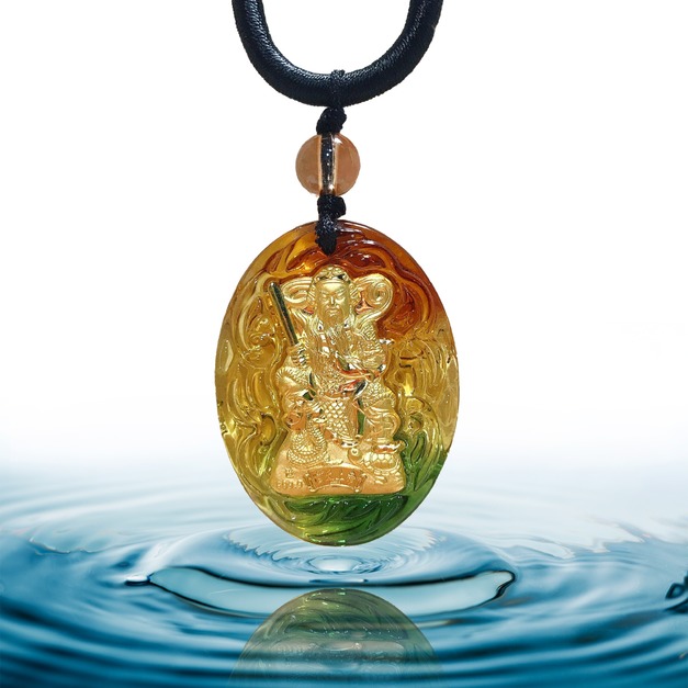 玄天上帝-黃金琉璃項鍊