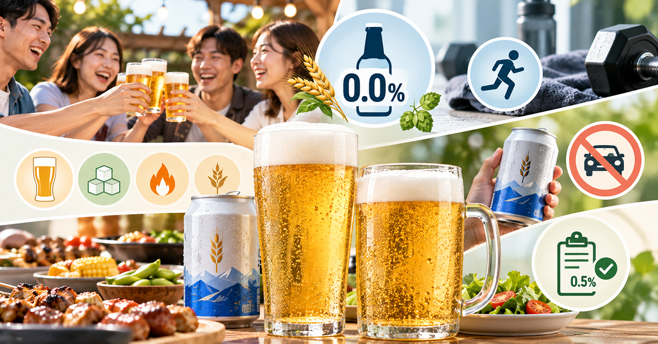 【專家專欄】無酒精啤酒是什麼？聚餐、運動後與控糖族怎麼選