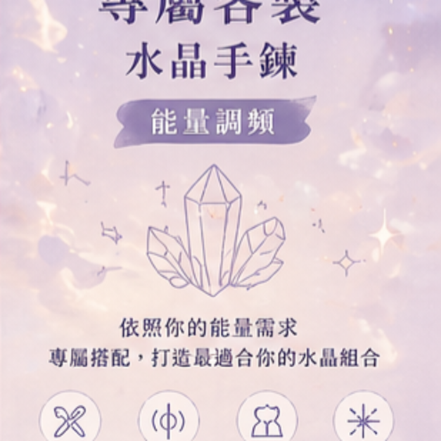 專屬客製水晶手鍊｜個人狀態