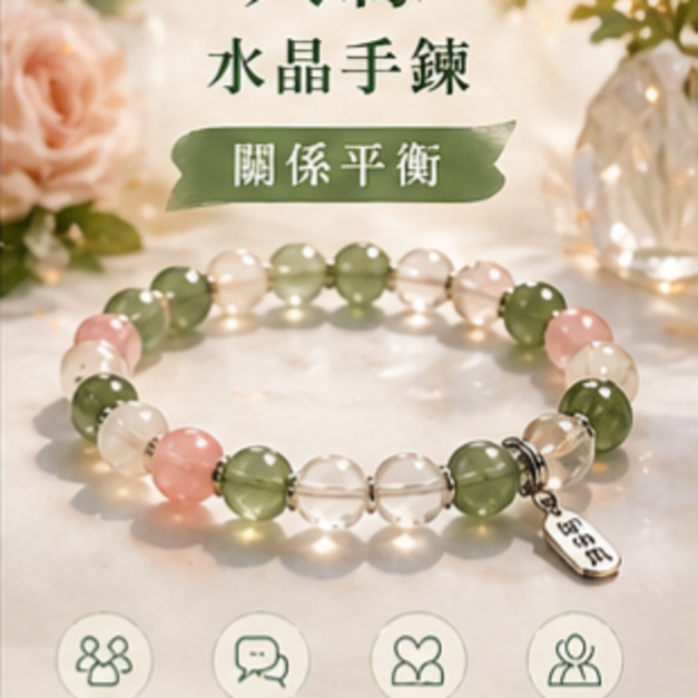 人際平衡水晶手鍊｜關係整理