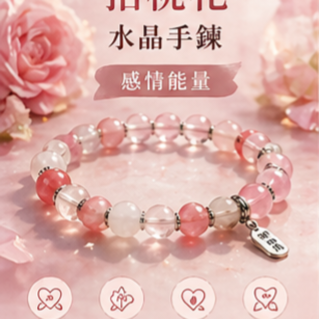 愛情能量象徵｜桃花祝福