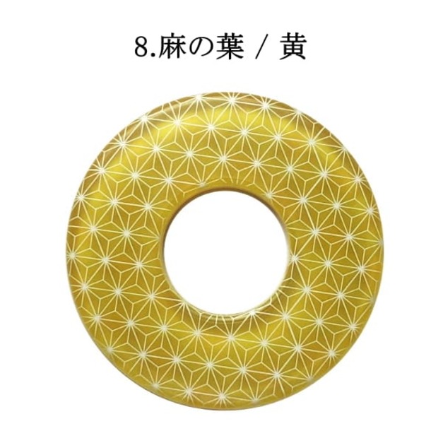 麻の葉-黃