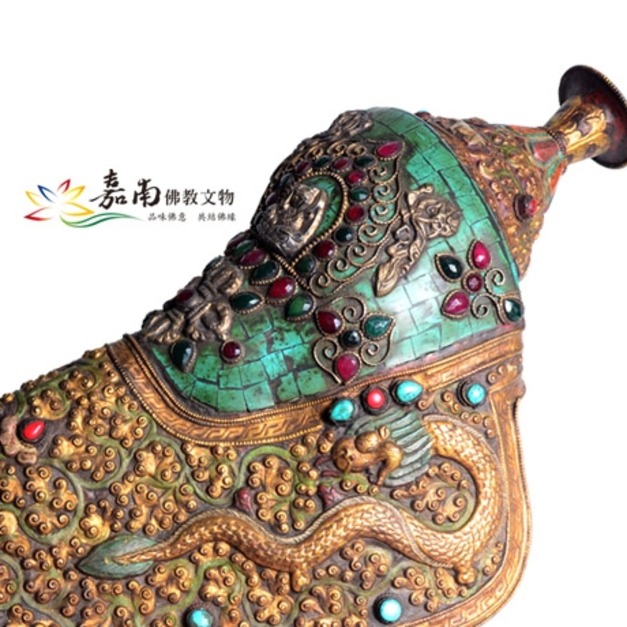 尼伯爾大左旋螺綠松(已結緣)