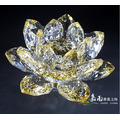 金黃水晶蓮花(5cm)_1