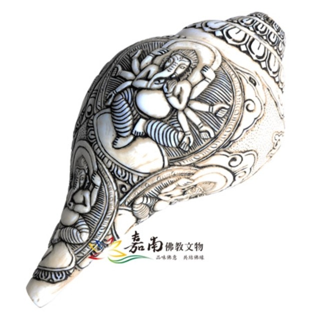 右璇象鼻財神法螺