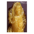 黃蜜蠟雕件-楊柳觀音（已結緣）_1