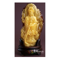 黃蜜蠟雕件-楊柳觀音（已結緣）