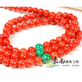 天然阿卡級沙丁紅珊瑚念珠(11mm)_1