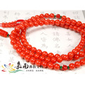 天然阿卡級沙丁紅珊瑚念珠(8mm)_1