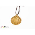 九宮八卦項鍊-金色圓型_1