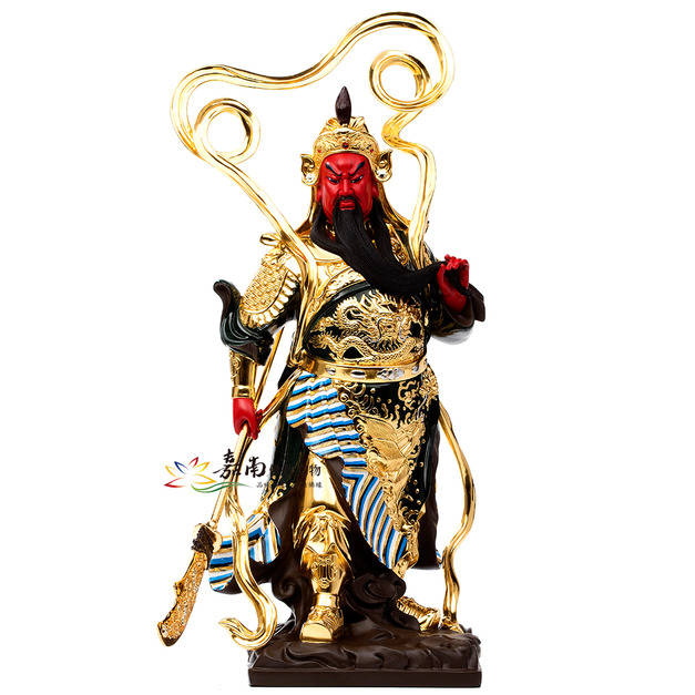 伽藍菩薩-按金銅佛像(1尺4)