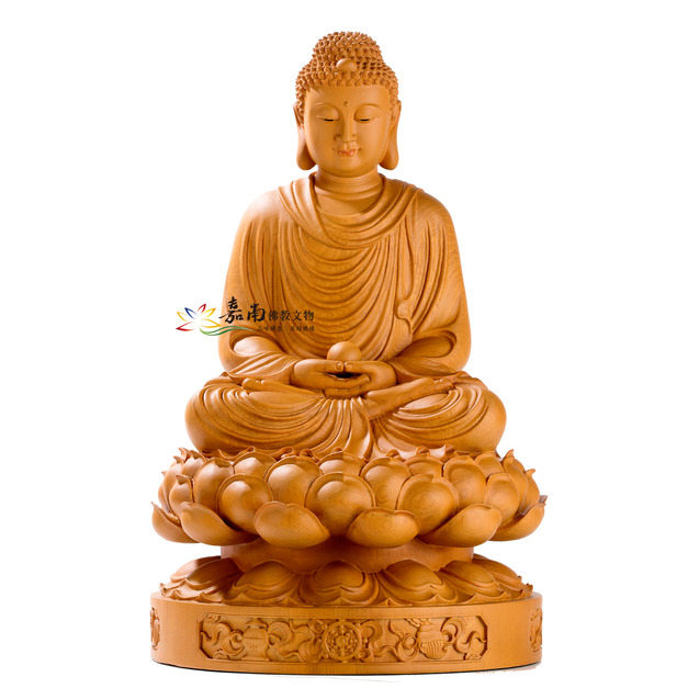 唐式釋迦牟尼佛-梢楠木(1尺6)