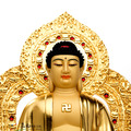 貼金釋迦牟尼佛-1尺4寸2│顯宗合金製佛像- 嘉南佛教文物_6