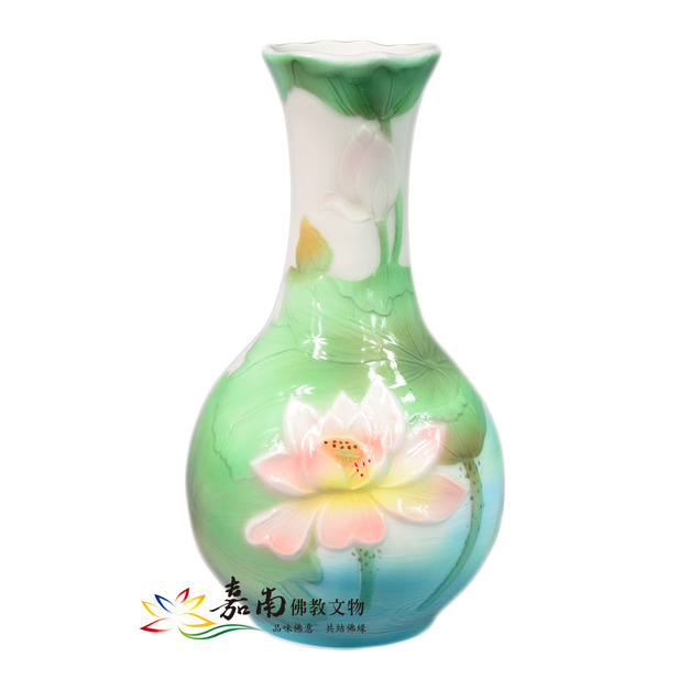 如意彩藝花瓶(20cm)