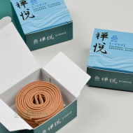 《禪悅》九品天然檀香（24片微盤香）營造莊嚴空間，傳承圓滿智慧